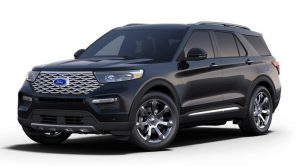 The 2020 Ford Explorer at Russell & Smith Ford