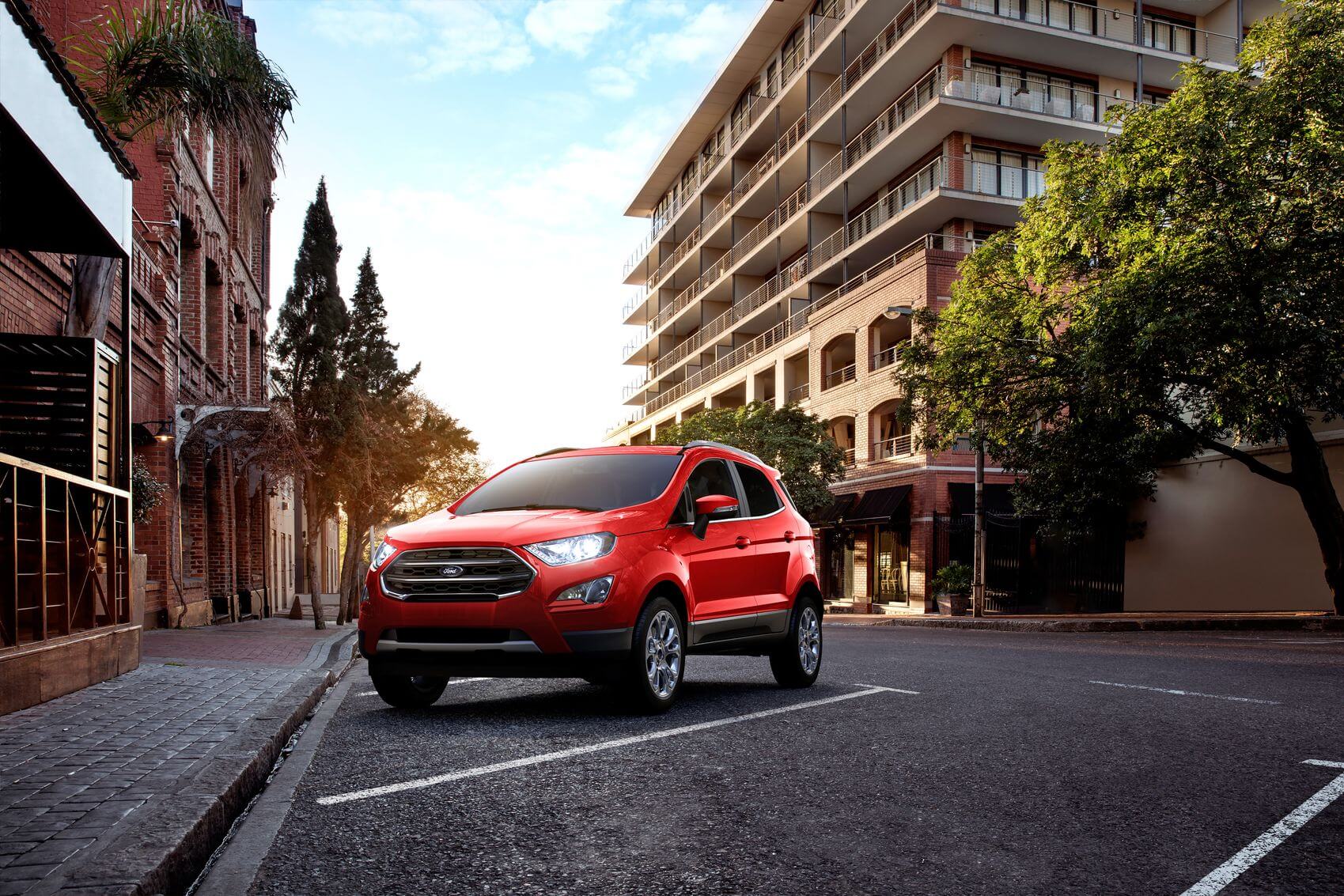 The EcoSport is great for city and highway alike!